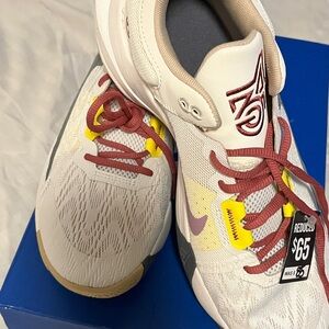 Nike Giannis Immortality 2 White and Red Sneaker | Women Size 9